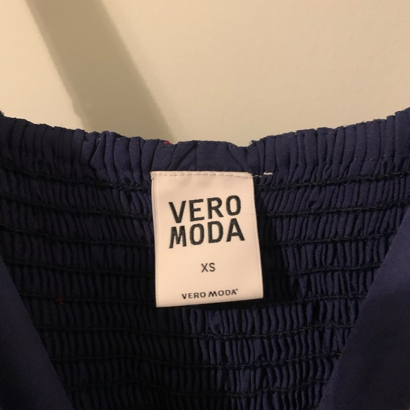 Vero Moda Floral Strap Dress Size XS - Picture 3 of 3